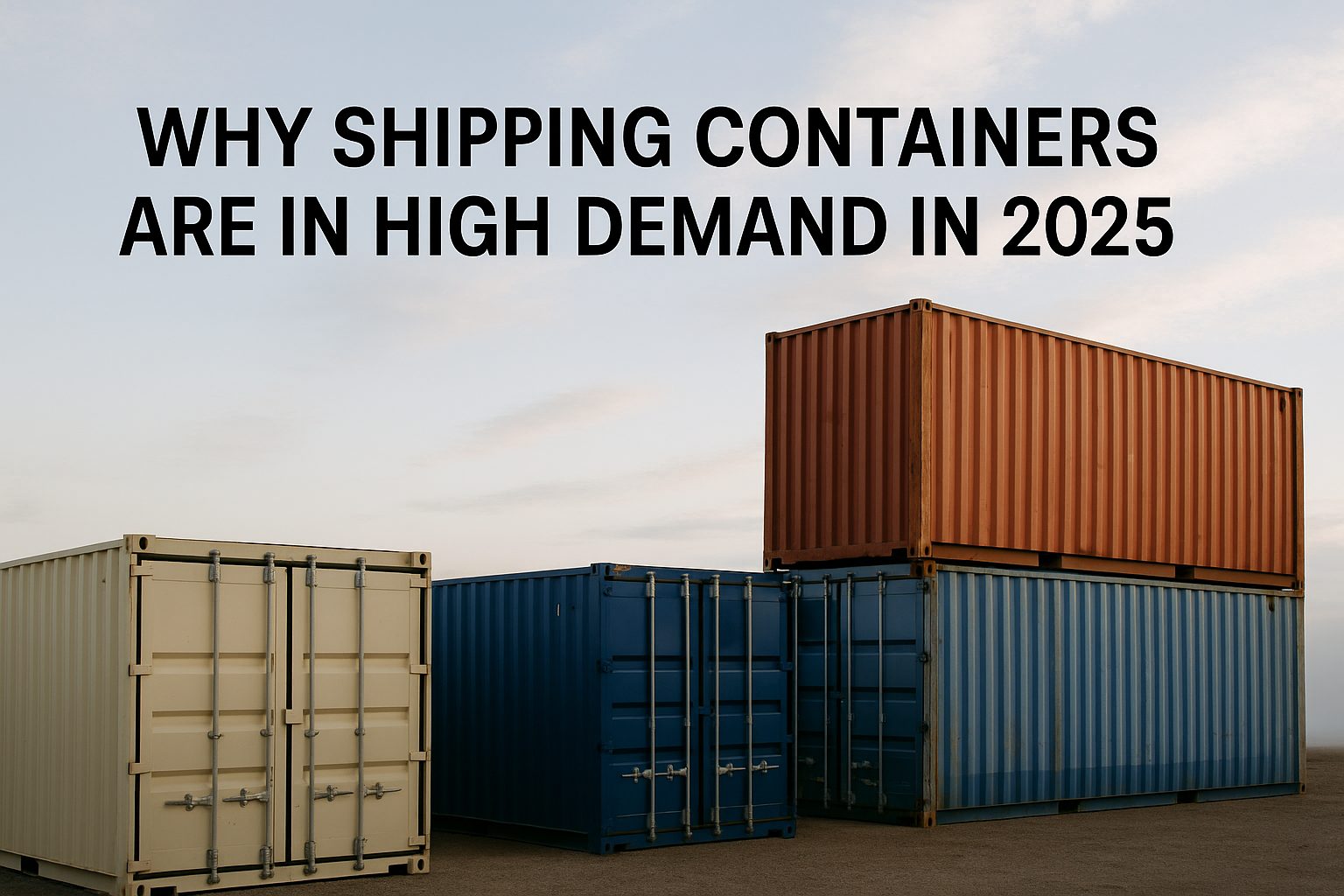 Why Are Shipping Containers In Such High Demand This Year? - Norcal ...